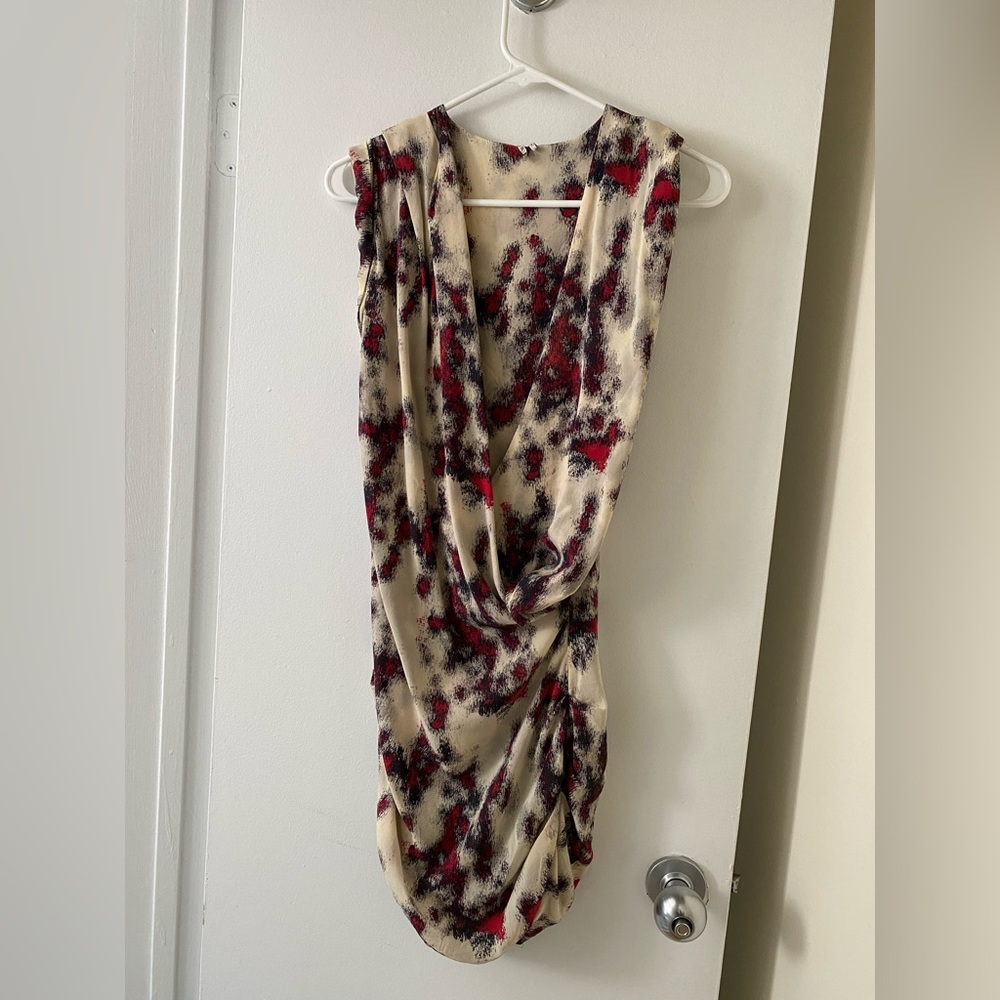 IRO Shana draped front dress